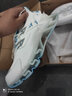 【時(shí)尚休閑 柔軟舒適】興巴侖2021年新款潮鞋小白跑步運動(dòng)休閑鞋子男網(wǎng)鞋秋季網(wǎng)面透氣刀鋒白鞋 19039白月 41 曬單實(shí)拍圖