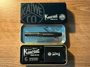 【新春禮物】Kaweco 德國卡維克  德國進口 AL系列 鋼筆 鋁制系列 書法練字學生禮盒套裝 商務(wù)男簽字筆黑色 EF 曬單實拍圖