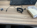 FOKOOS 主播直播監(jiān)聽耳機電腦耳機入耳式有線臺式聲卡單插高音質(zhì)加長線2米3米無麥手機通用電競耳塞耳麥 星空黑 曬單實拍圖