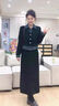 傾她秋冬裝搭配一整套2024秋冬新款時(shí)尚今年流行套裝裙兩件套女裝秋冬 黑色 L建議100-110斤 曬單實(shí)拍圖