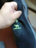 西域骆驼网鞋男士运动鞋夏季网眼网布网面鞋套脚透气休闲旅游鞋子 黑色 43 实拍图