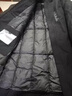皮爾卡丹（pierre cardin）高檔國際品牌男裝 中年男士長款過膝棉衣爸爸男裝加厚棉襖2022冬 長款過膝黑色加厚連帽 175/L 曬單實(shí)拍圖