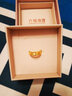六福珠寶結婚禮物 足金龍鳳結婚對戒黃金戒指女款 計價(jià) 約3.61克 曬單實(shí)拍圖