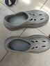 森馬洞洞鞋男款夏季外穿防滑防臭踩屎感包頭拖鞋戶(hù)外大碼運動(dòng)沙灘涼鞋 灰色 42 曬單實(shí)拍圖
