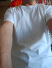 霧卡【純棉體恤三件裝】夏裝新品短袖t恤男青年圓領(lǐng)純棉t恤男半截袖男 白+白+白 4XL 建議175-190斤 曬單實(shí)拍圖