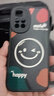 HotFire 適用紅米note11手機殼 Redmi Note 11 5G版保護套 防摔微笑小羊皮磨砂升級鏡頭男款女硅膠-靜夜黑 曬單實拍圖