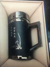 喆煒經(jīng)典雙層紫砂保溫杯帶手柄商務(wù)辦公直身杯帶禮盒杯子【支持定制】 黑色 101m1-500ml 曬單實(shí)拍圖