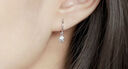 JEA · PIE精品2025新款鉑金耳墜P*T950閃鉆耳環(huán)女氣質(zhì)輕奢白金耳釘20 鉑金魔方耳扣 曬單實拍圖