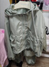 G.DUCKKIDS女童工裝褲秋裝套裝2025新款洋氣中大兒童時髦休閑女孩運動兩件套 綠色 23款工裝風套裝 150 建議145身高 曬單實拍圖