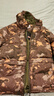 dickies 羽絨服 男女情侶連帽休閑保暖厚夾克10922 軍綠色迷彩滿身印 M 曬單實拍圖