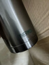 膳魔師（THERMOS） 不銹鋼保溫杯男商務(wù)定制水杯車(chē)載辦公室便攜杯子400ml JCG-400 灰色 400ml 曬單實(shí)拍圖