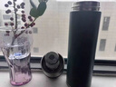 明鹿內(nèi)外純鈦保溫杯男士燜茶杯磁吸蓋泡茶杯禮盒裝七夕禮物送男女朋友 Pluto鈦星銀500ML+杯套 500ml 曬單實(shí)拍圖