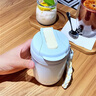 膳魔師保溫杯雙飲吸管杯便攜隨行水杯辦公小巧可愛杯子簡(jiǎn)約情侶水杯TCMX 粉藍(lán)漸變 380ml 曬單實(shí)拍圖