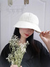 CHANEELR & KARITH防曬帽子女2025新款春夏季顯臉小防紫外線(xiàn)生日小眾禮物送女友老婆 米色 曬單實(shí)拍圖