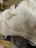 富安娜 珍芯 100%澳洲进口纯羊毛被子 纯棉面料 单人加厚被 6斤 152*210cm 实拍图