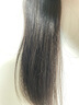 瑞貝卡（Rebecca）假發(fā)片全真人發(fā)一片式女墊發(fā)片兩側(cè)增厚墊發(fā)根頭頂墊高蓬松補(bǔ)發(fā)片 6.5cm 棕黑色(寬發(fā)長(zhǎng)25cm) 曬單實(shí)拍圖