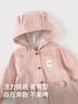 戴維貝拉（DAVE＆BELLA）女寶寶風(fēng)衣兒童外衣2025秋季新款小童服飾洋氣女童外套幼兒上衣 粉色【現(xiàn)貨】 130 cm（建議身高120-130cm） 曬單實(shí)拍圖