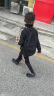 阿迪达斯儿童运动套装户外休闲夹克长裤两件套 黑/金  晒单实拍图