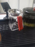 天喜（TIANXI）玻璃茶杯耐熱帶把透明小號水杯家用辦公室泡茶小茶杯品茗杯子 兩只裝 曬單實(shí)拍圖