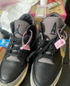 耐克（NIKE）Air Jordan 3 AJ3 黑紫色中幫復(fù)古耐磨運動籃球鞋 FZ4811-001 43 曬單實拍圖