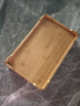 半物生活日式家用托盤(pán)茶盤(pán)長(cháng)方形帶提手功夫茶托竹制茶托盤(pán)茶壺水杯收納盤(pán) 曬單實(shí)拍圖