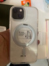 PZOZ手機殼帶支架適用蘋果15promax磁吸充電magsafe支點殼iphone14保護套360°旋轉(zhuǎn)一體透明15pm硅膠 透明 iphone15 曬單實拍圖