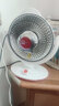 駱駝（CAMEL）小太陽(yáng)取暖器家用桌面電暖器臺式省電電暖氣速熱電暖爐烤火爐遙控款取暖器電熱扇600W（延保2年） 駱駝升級小花籃~小白(帶跌倒開(kāi)關(guān)) 曬單實(shí)拍圖