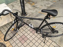SANGPU公路自行車(chē)成人單速實(shí)心胎死飛騎行自行車(chē)單車(chē)男女學(xué)生活飛賽車(chē) 40刀-純黑色 26寸 曬單實(shí)拍圖