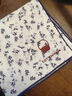 kupa28cm純棉雙層雙面手帕 棉紗日式手絹超柔軟細膩精致刺繡 花籃 28*28cm 曬單實(shí)拍圖