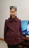 珂露辰老年人秋裝女毛呢外套奶奶厚款70歲80中老年女裝媽媽冬季老人衣服 紅色 L 【建議80-100斤】 曬單實(shí)拍圖