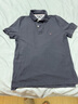 TOMMY HILFIGER【時(shí)尚多色】夏季男裝純棉珠地網(wǎng)眼商務(wù)休閑短袖T恤翻領(lǐng)POLO 深藍(lán)色CJM S (推薦：120-135斤) 曬單實(shí)拍圖