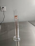 LABSHARK  湘玻玻璃量筒高硼硅加厚帶刻度耐高溫實驗室用量出式量杯量桶實驗器材A級可過檢比克曼生 Labshark【50ml】 1個 曬單實拍圖