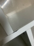 百客乐 电脑桌台式书桌书柜组合转角书桌学习桌带书架写字桌子-KLSZ2 正白色 A款1.2m加厚全封边 实拍图