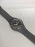 斯沃琪（Swatch）瑞士手表 原創(chuàng)系列 炫酷純黑2.0 夜光夜光石英表SO29B704 曬單實(shí)拍圖