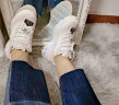 斯凯奇（Skechers）经典复古钻石熊猫鞋休闲鞋女士厚底增高小白鞋12241 粉红色/白色/PKW 36 实拍图