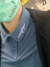 moodytiger女童polo衫防曬速干夏季兒童短袖T恤吸汗高彈修身簡(jiǎn)約戶外運(yùn)動(dòng)衣 翎羽藍(lán) 165 cm 曬單實(shí)拍圖