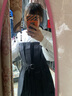 sdeer圣迪奧2021冬季一?？弁ㄇ谂b肌理壓褶收腰不規則襯衫連衣裙S21481219 黑色/91 S 160 曬單實(shí)拍圖