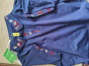 昇域中年女士短袖t恤女夏装新款品牌时尚洋气时尚高端polo衫薄款别致 宝蓝色 XL （适合110-120斤） 晒单实拍图