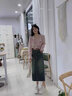 川蕓垂感牛仔半身裙女開衩牛仔長(zhǎng)裙寬松版型2025年夏季新款顯瘦遮肉 藍(lán)色【裙長(zhǎng)80cm】 XL/29( 115-125斤) 曬單實(shí)拍圖