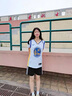她風(fēng)采中學(xué)生中考體育短褲女生體考運(yùn)動褲五分褲女 夏季短褲運(yùn)動休閑學(xué) 黑色 L 100-120斤 曬單實(shí)拍圖
