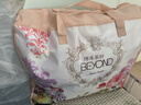 博洋（BEYOND）博洋家紡 毛毯雙層加厚拉舍爾毯 秋冬保暖厚蓋被空調毯冬季蓋毯 拉舍爾毯—花語(yǔ)（紫） 200*230cm 曬單實(shí)拍圖