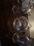 京东鲜花 迷你花瓶3件套玻璃透明复古桌面摆件插花瓶ins水培养假花装饰瓶 实拍图