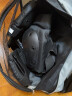 酷峰（kufun）轮滑护具全套头盔套装防护溜冰滑板滑雪陆冲板骑行成人儿童男女 8件套 黑色+头盔+收纳袋 XL适合150至210斤 实拍图