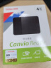 东芝（TOSHIBA） 移动硬盘CANVIO Ready双色饰面B3 兼容Mac高速USB3.2传输 【移动硬盘+硅胶套】防滑落防刮花利于散热 1TB 实拍图