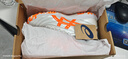 ASICS亞瑟士足球鞋tf碎釘訓練鞋C3 FF袋鼠皮高端緩震人草運動鞋 白/橙1113A032-109 42 曬單實拍圖