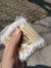 棉簽雙頭化妝用棉棒掏棒耳衛(wèi)生棉家用獨(dú)立包裝 5包500支 曬單實(shí)拍圖