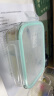 拜杰高硼硅玻璃饭盒上班族饭盒微波炉冰箱保鲜盒长形三隔1000ml 晒单实拍图