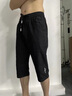 棉致牛仔短褲男夏季薄款男士寬松直筒七分褲男褲男款休閑百搭中褲子男 淺灰 L 碼(110斤-125斤) 曬單實拍圖