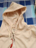 皮爾卡丹（pierre cardin）品牌衛(wèi)衣運動服套裝女秋冬款女士秋裝2025新品秋款女裝休閑三件裝 杏色【三件裝】 XL建議110-120斤 曬單實拍圖