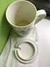LOCK&LOCK創(chuàng)意馬克杯帶蓋勺陶瓷茶水杯子 情侶男女早餐杯咖啡杯牛奶杯 吉瑞芙杯 曬單實(shí)拍圖